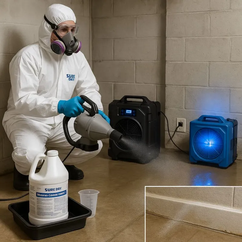 Sanitization and Odor Removal process in Jay, OK