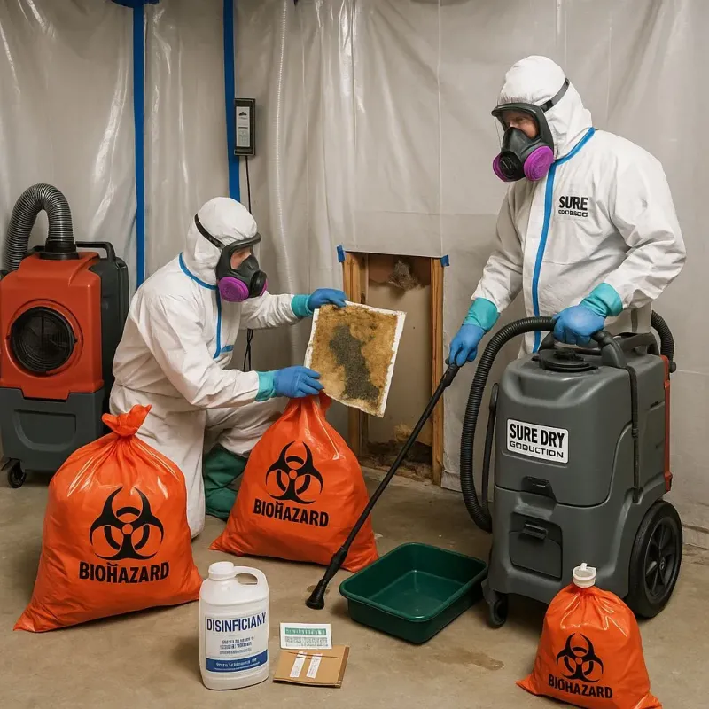 Contaminated Water Handling Protocols process in Jay, OK
